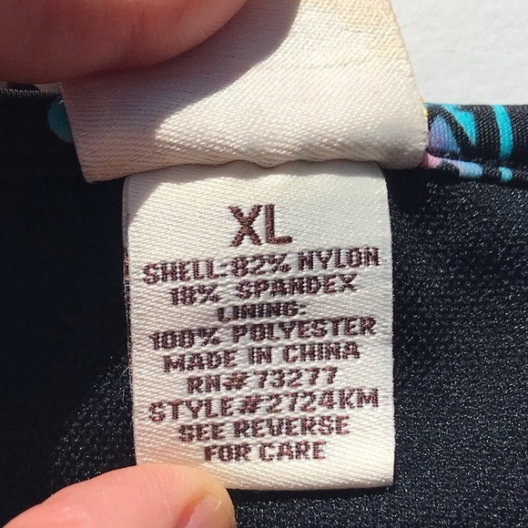 Vintage MUDD Ruffle Bikini Bottom Snake Print XL - Picture 4 of 6